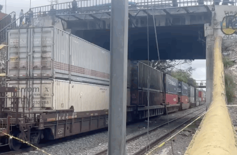 Denuncian desaparición de arma tras accidente en vías del tren en El Tepetate